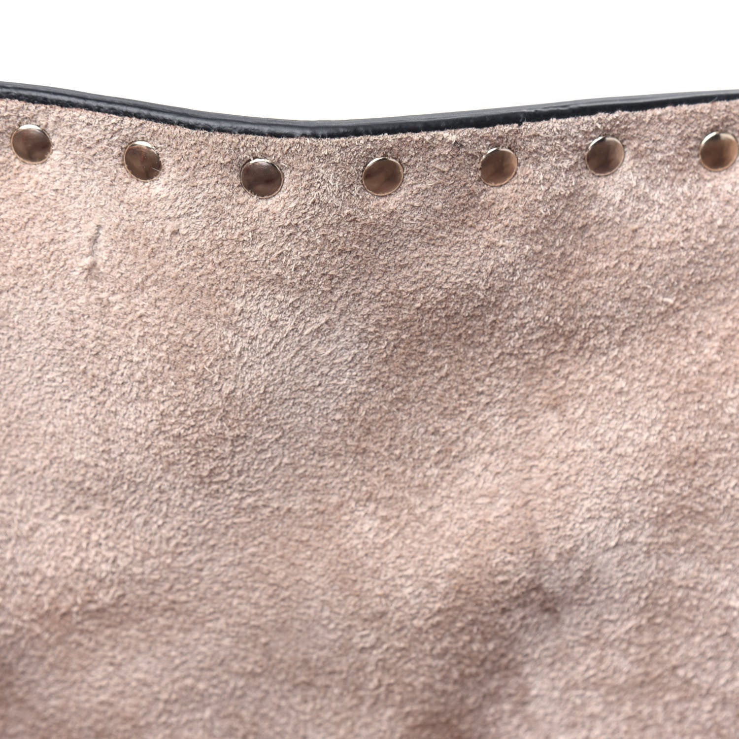 Valentino Garavani Grained Calfskin Rockstud Shoulder Tote Poudre 9 of 13