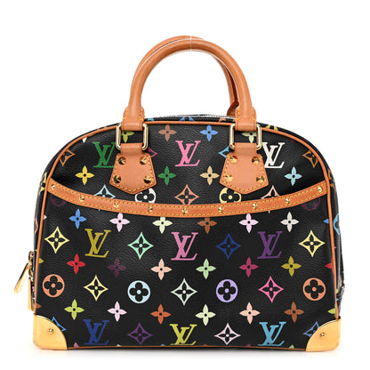 Louis Vuitton Monogram Multicolor Trouville Black 1 of 9