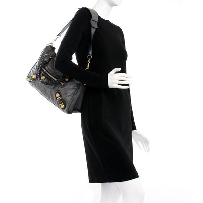 Balenciaga Agneau Giant 21 Gold Hardware City Anthracite 2 of 12