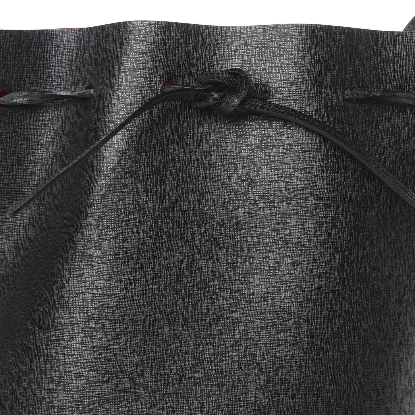Saffiano Bucket Bag Black Flamma