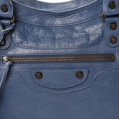 Balenciaga Agneau Classic Hardware City Bleu Persan 7 of 12