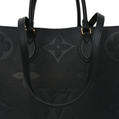 Louis Vuitton Empreinte Monogram Giant Onthego GM Black 7 of 9