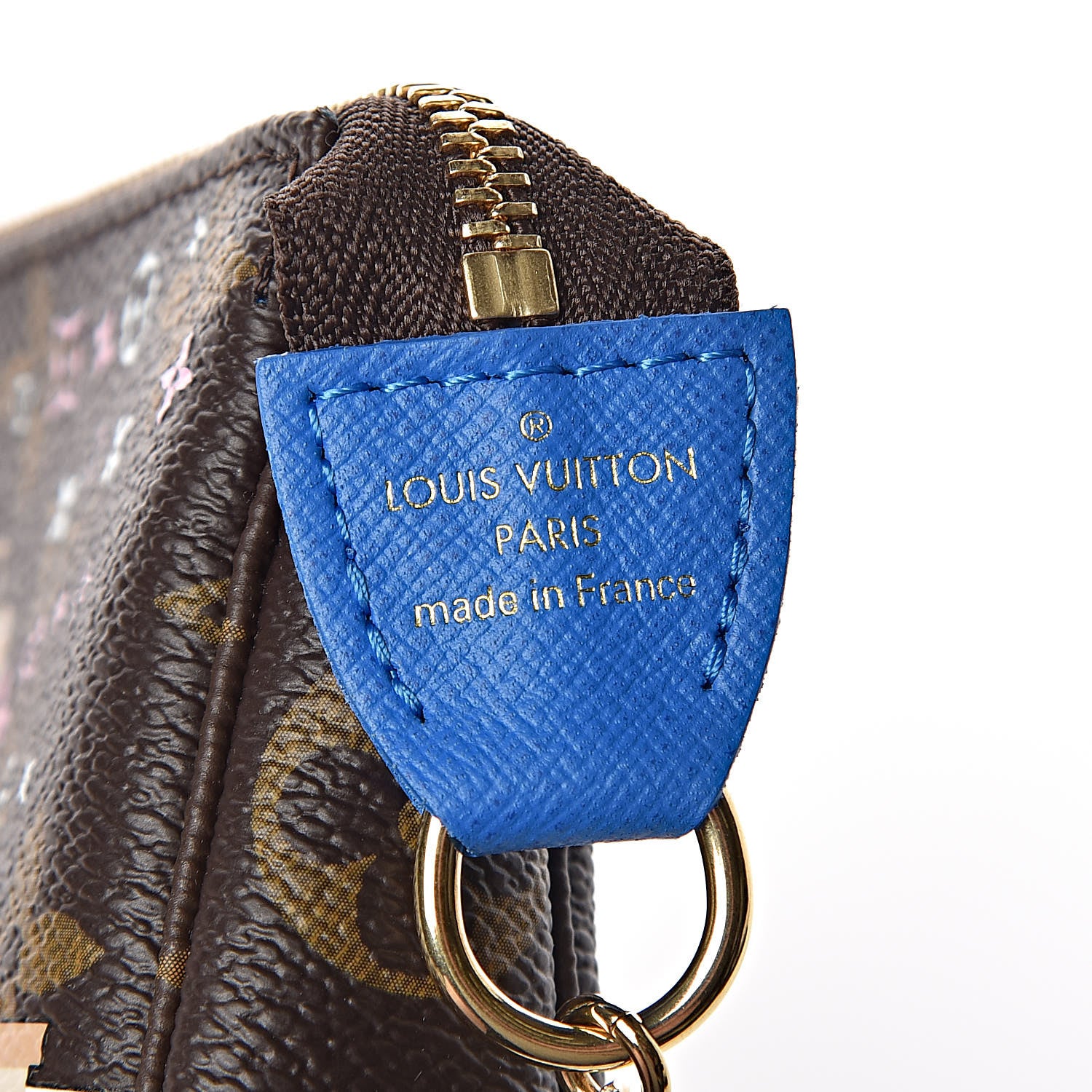 Louis Vuitton Monogram 2019 Christmas Animation Mini Venice Pochette Accessories Blue 7 of 8