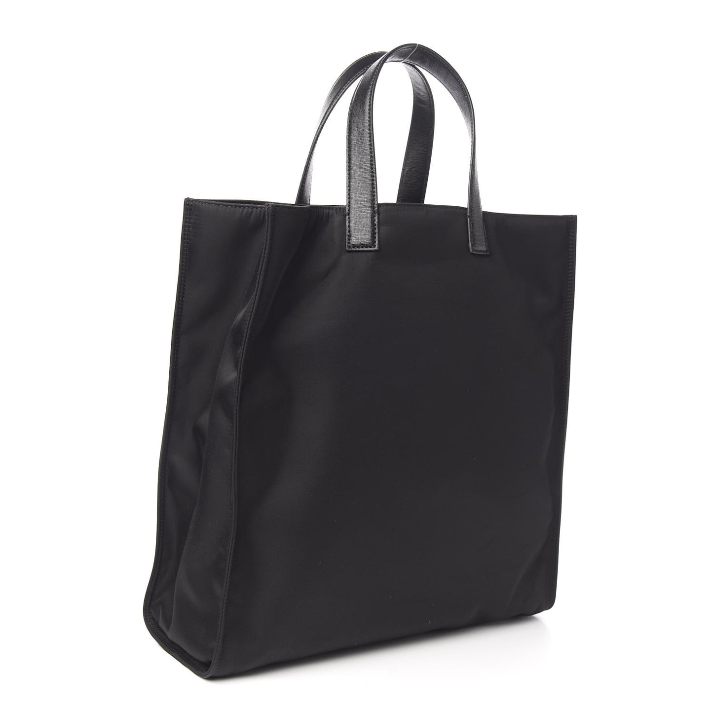 Nylon Vitello Elite Monster Eyes Tote Black Yellow