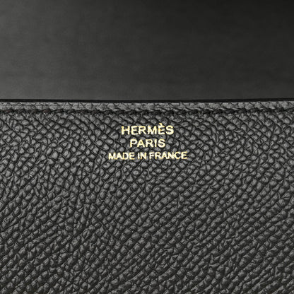 Hermes Epsom Constance 1-Elan Black 7 of 12