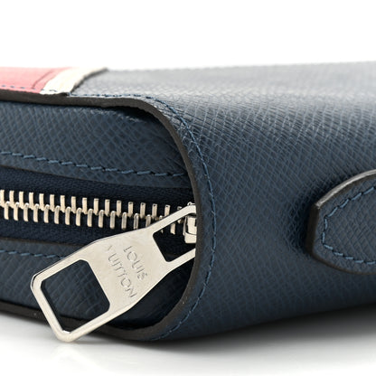 Louis Vuitton Taiga Zippy XL Wallet Blue Red 11 of 11