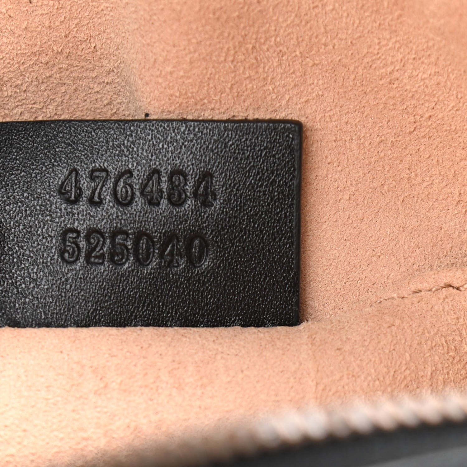 Gucci Calfskin Matelasse GG Marmont Belt Bag 95 38 Black 7 of 10