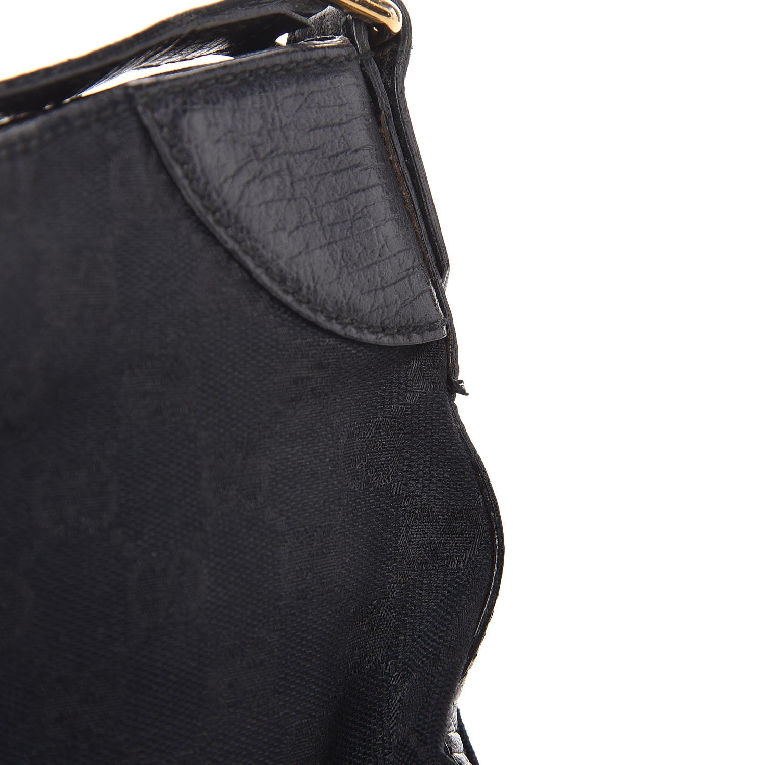 Gucci Monogram Web Hasler Hobo Black 12 of 17