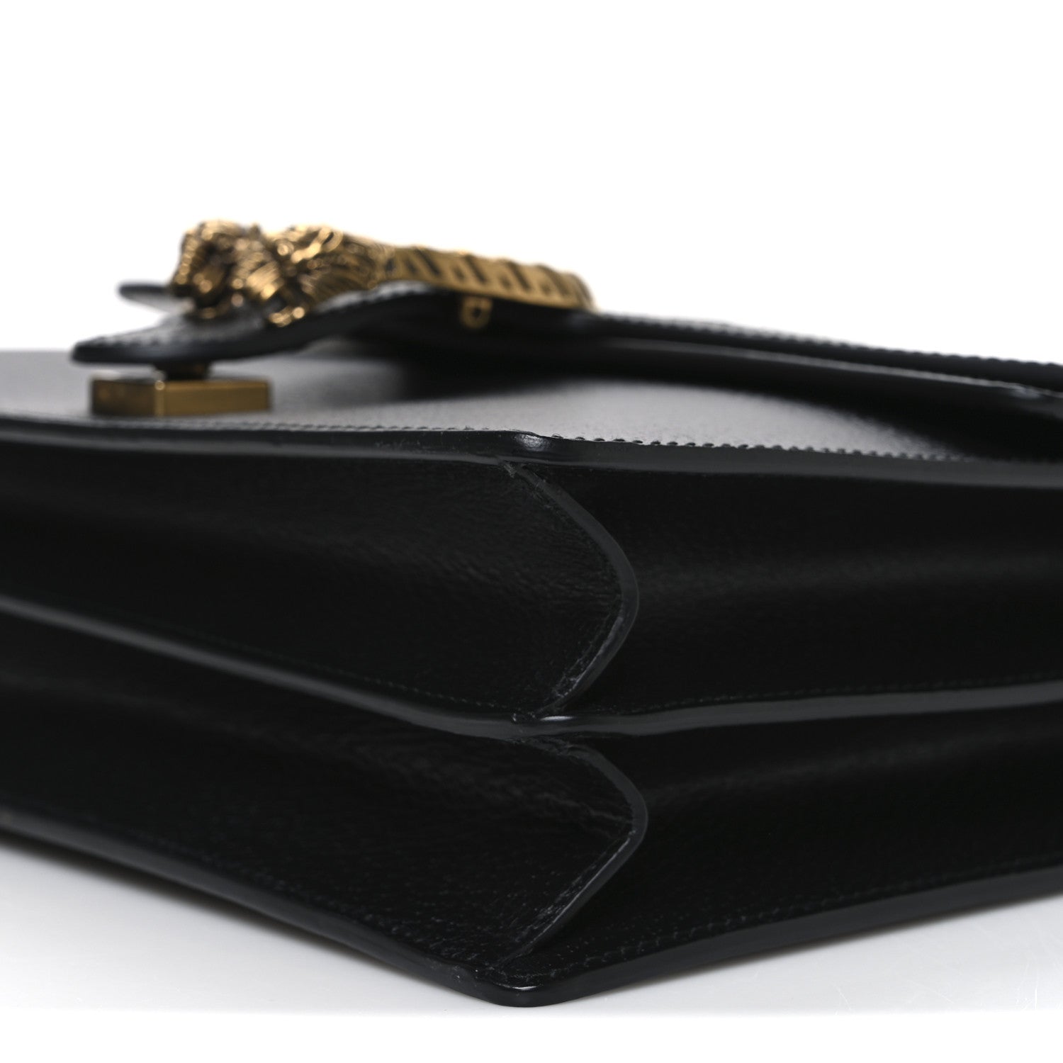 Gucci Calfskin Web Small Dionysus Shoulder Bag Black 10 of 10