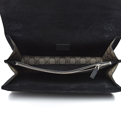 Gucci GG Supreme Monogram Small Dionysus Shoulder Bag Black 5 of 12