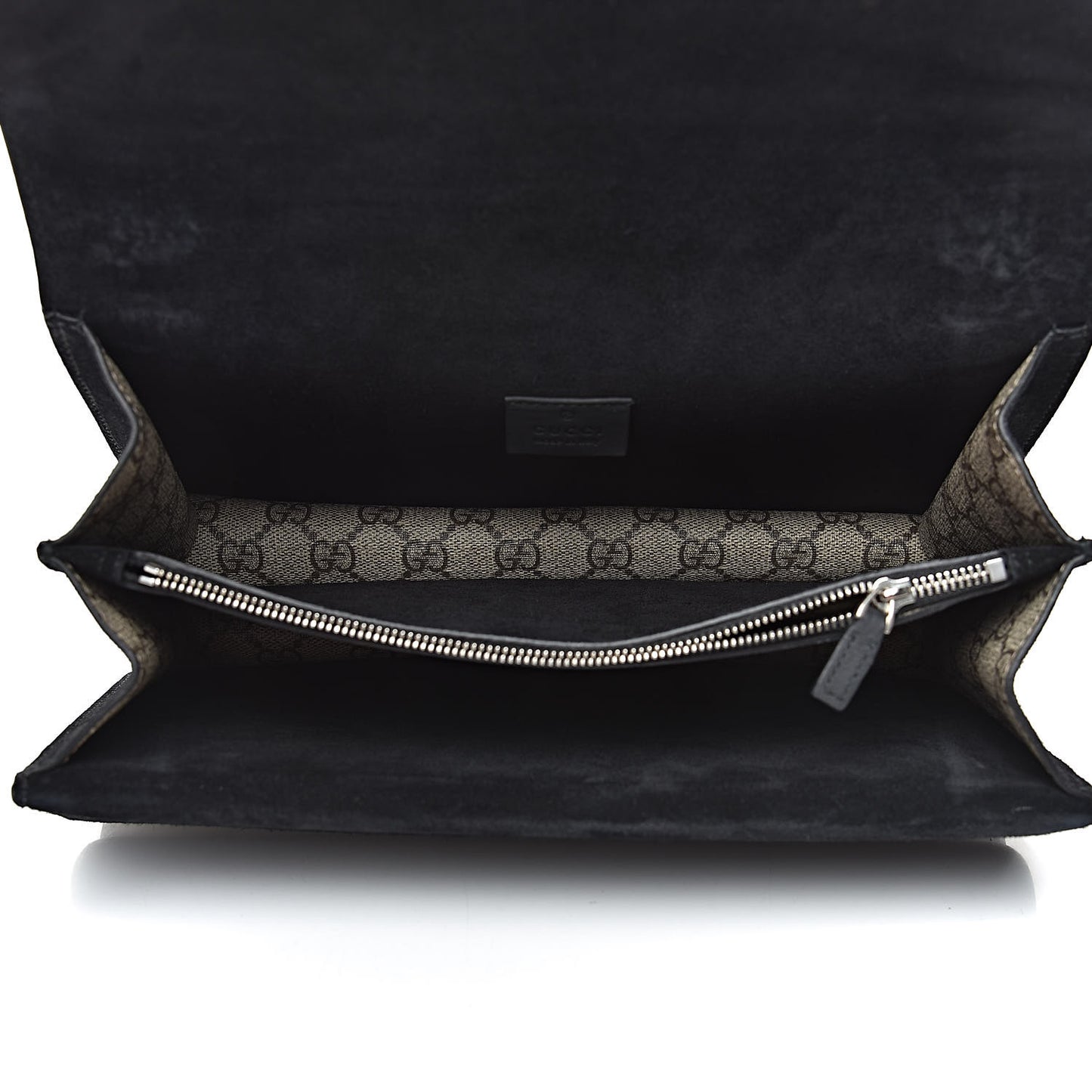GG Supreme Monogram Small Dionysus Shoulder Bag Black