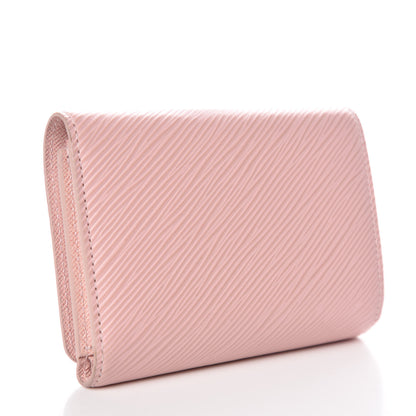 Louis Vuitton Epi Twist Compact Wallet Rose Ballerine 3 of 13