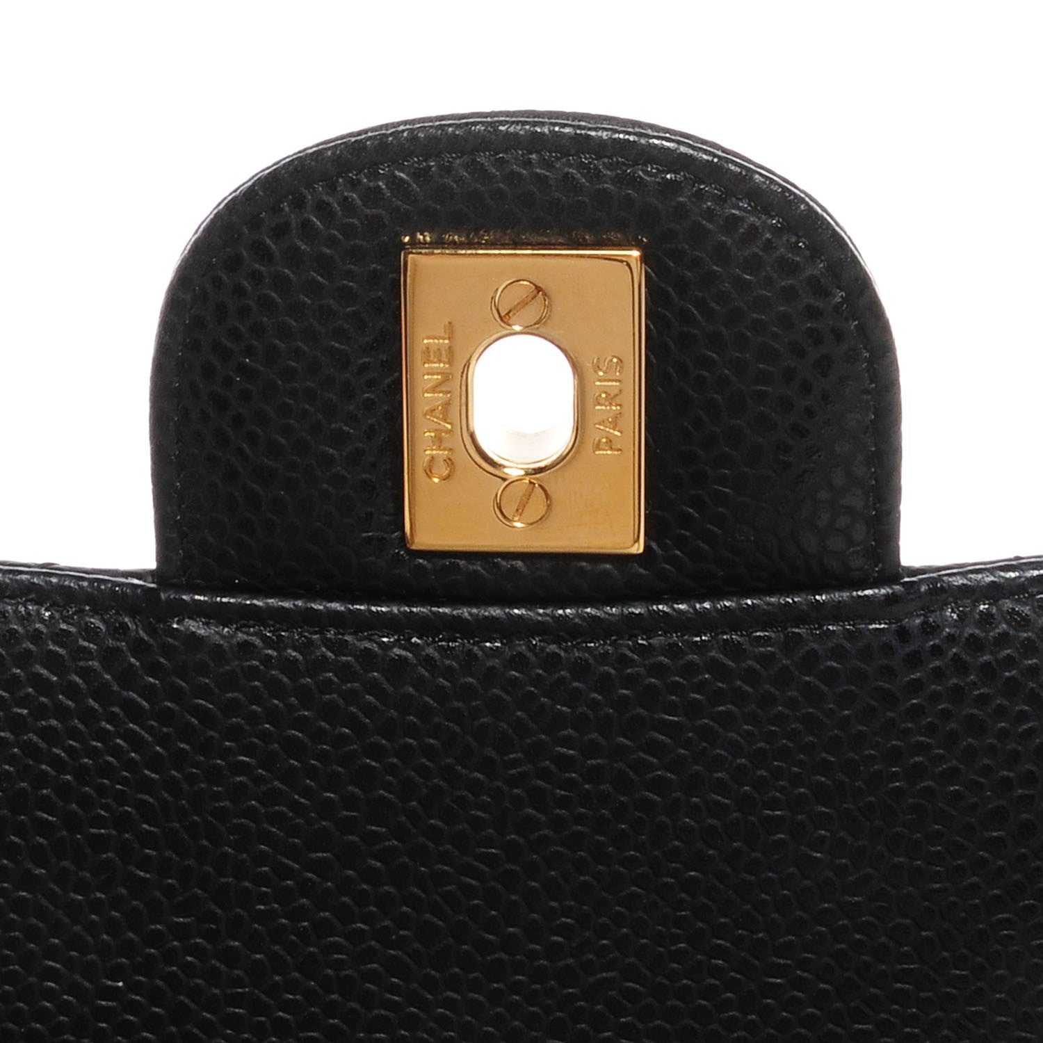 Chanel Caviar Quilted Medium Double Flap Black 5 of 9