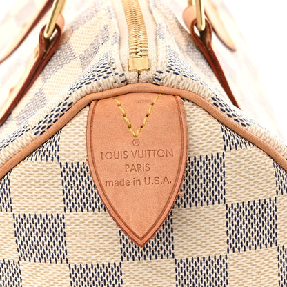 Louis Vuitton Damier Azur Speedy 25 6 of 12