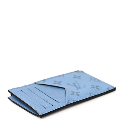 Louis Vuitton Taigarama Coin Card Holder Denim 4 of 7