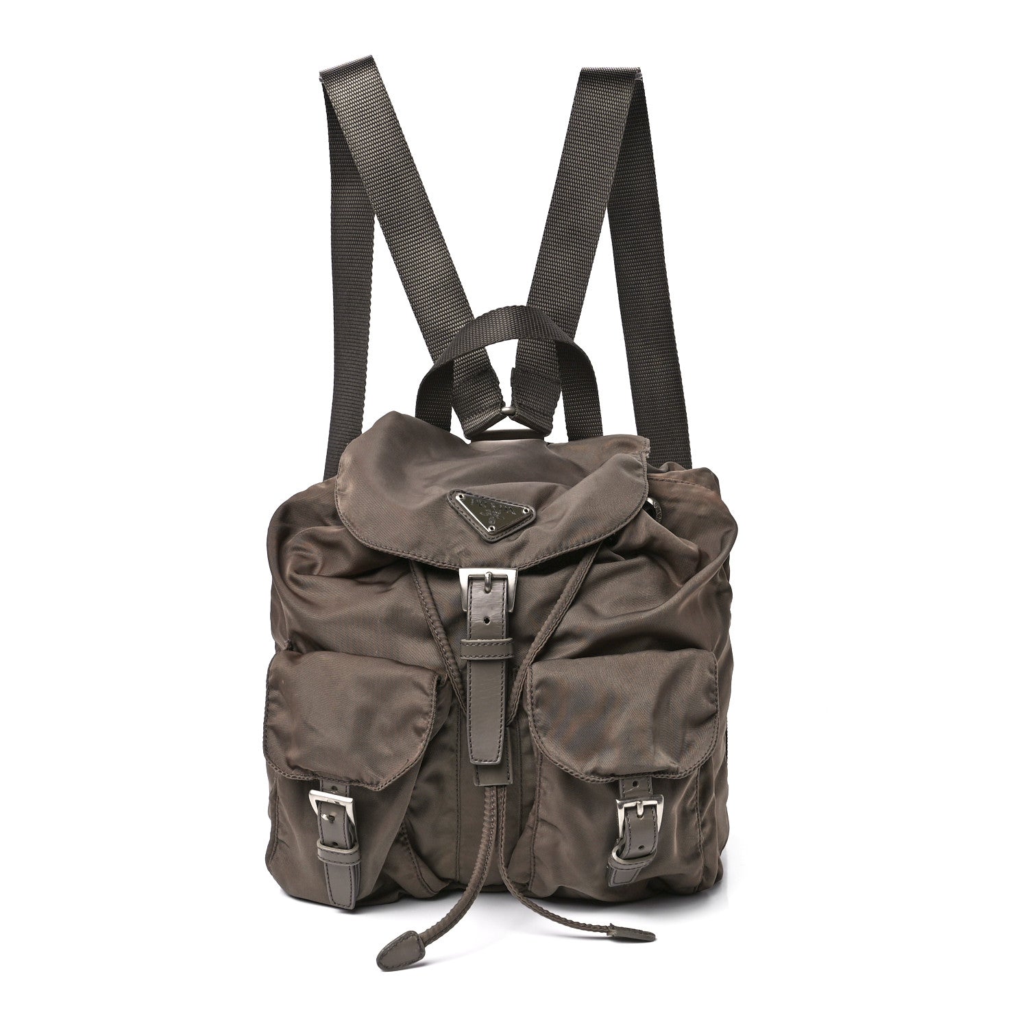 Prada Nylon Vela Small Backpack Fumo 1 of 12