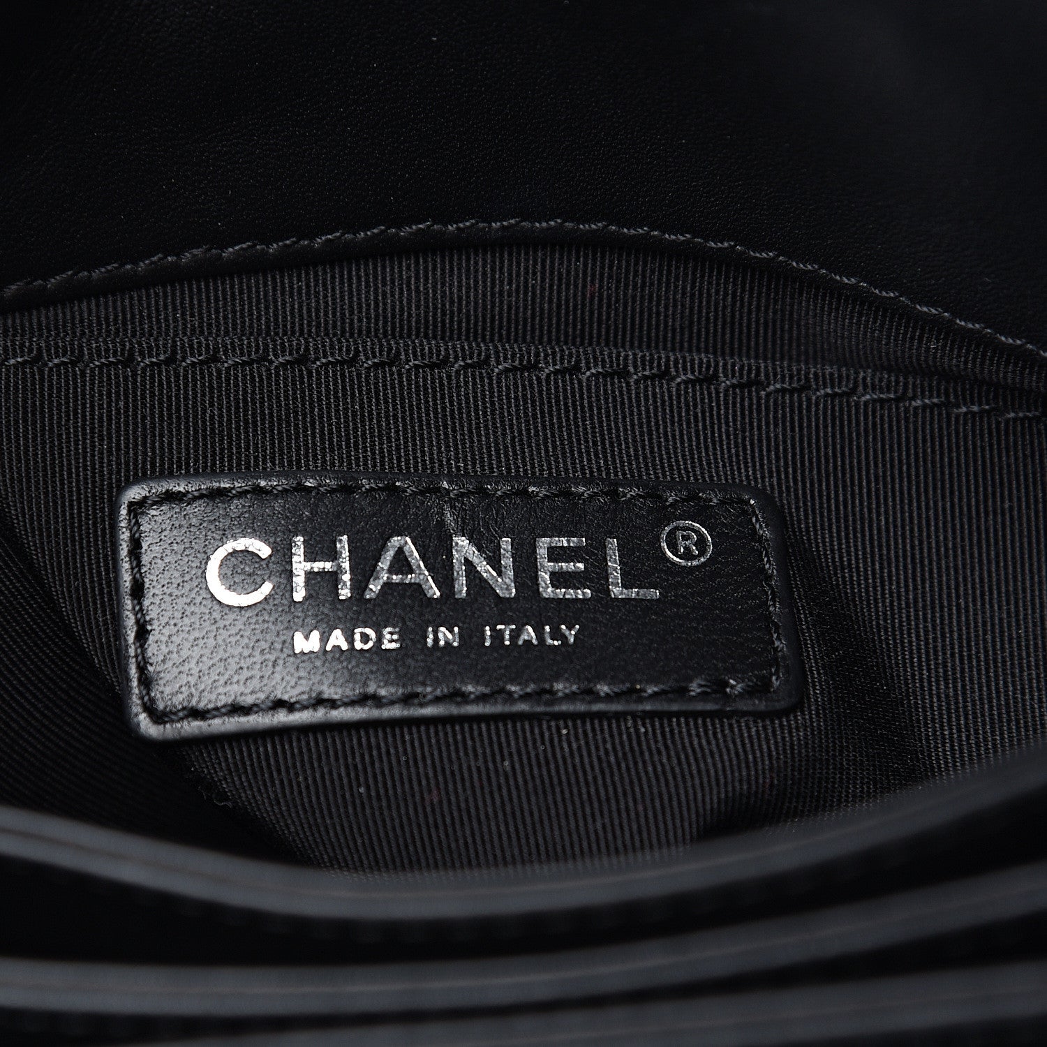 Chanel Calfskin Mini Tramezzo Flap Black 5 of 10