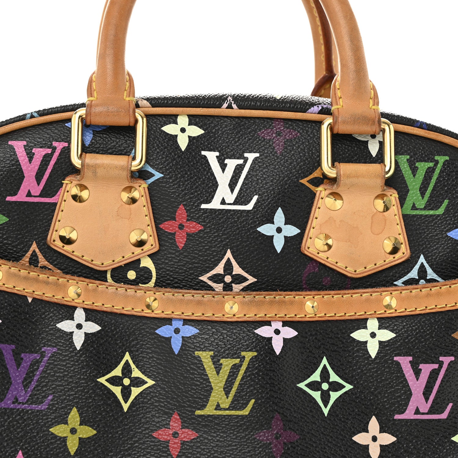 Louis Vuitton Monogram Multicolor Trouville Black 7 of 12