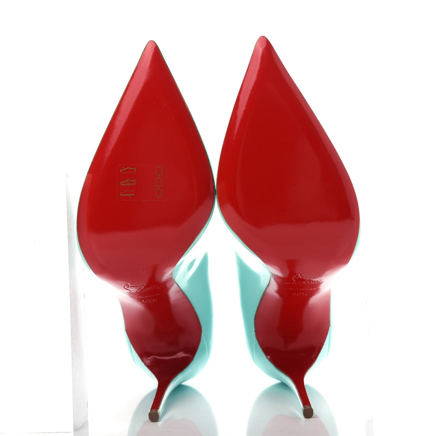 Patent Pigalle Follies 100 Pumps 40.5 Opaline