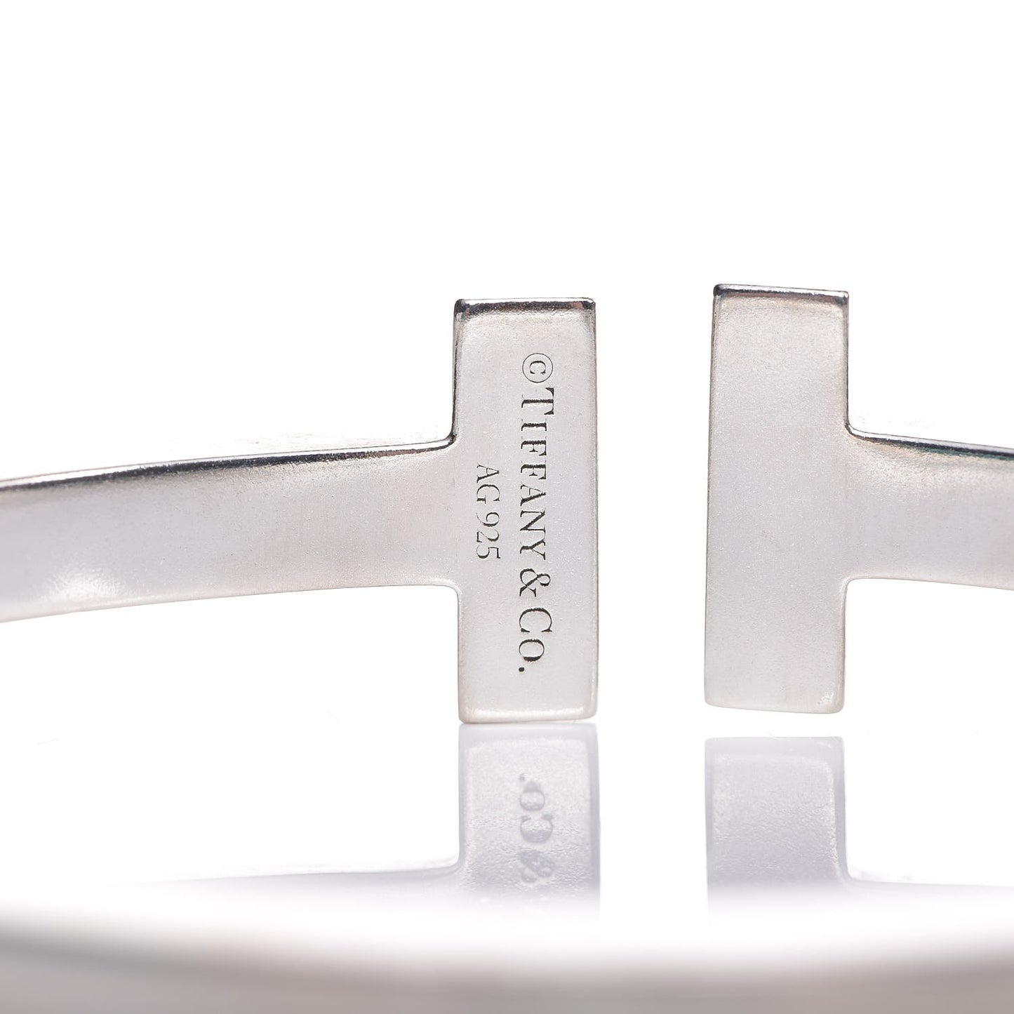 Sterling Silver T Square Bracelet