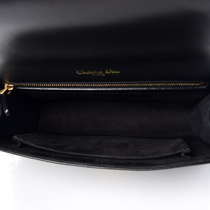 Christian Dior Lambskin Studded Medium Diorama Flap Bag Black 8 of 10