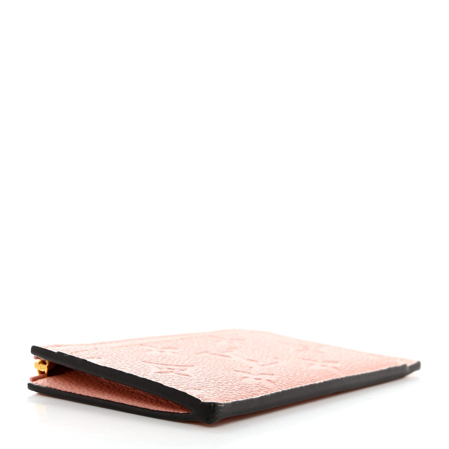 Empreinte Zipper Card Holder Rose Poudre
