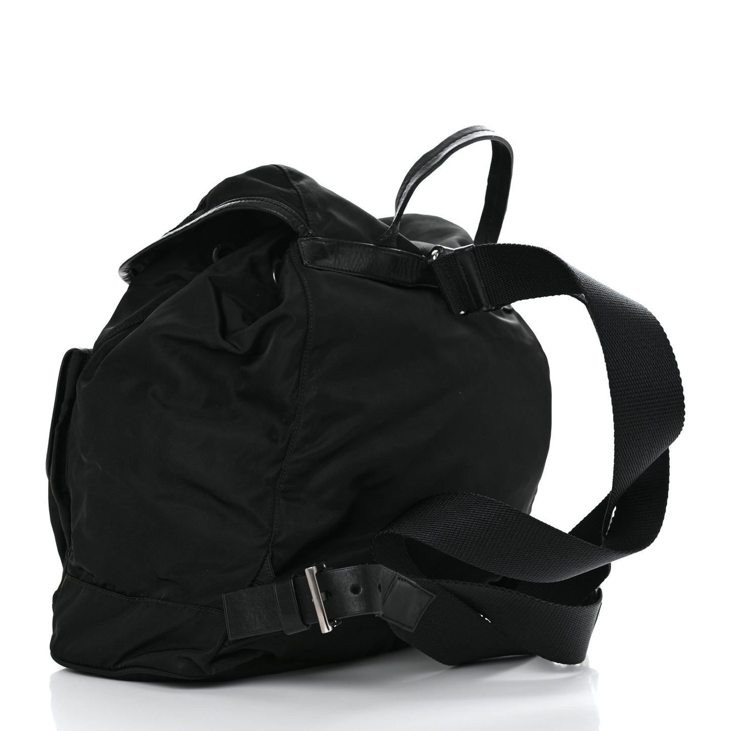 Nylon Vela Large Backpack Black