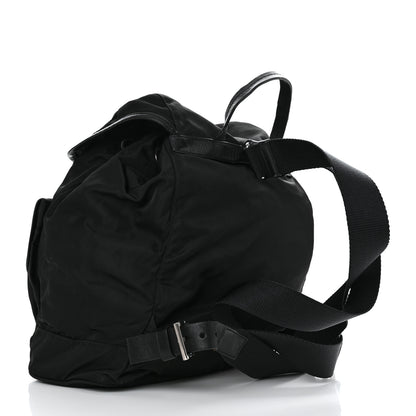 Prada Nylon Vela Large Backpack Black 2 of 14