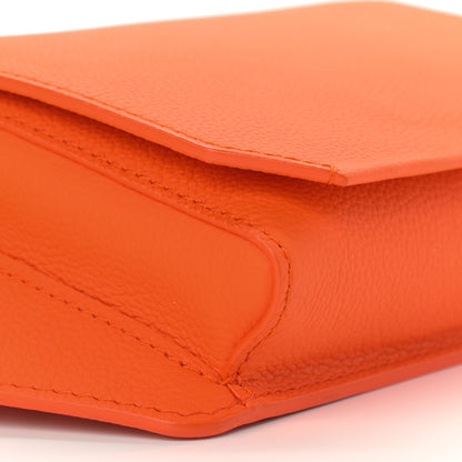 Louis Vuitton Grained Calfskin Aerogram New Sling Orange 9 of 10