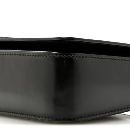 Prada Spazzolato Femme Flap Shoulder Bag Black 10 of 13