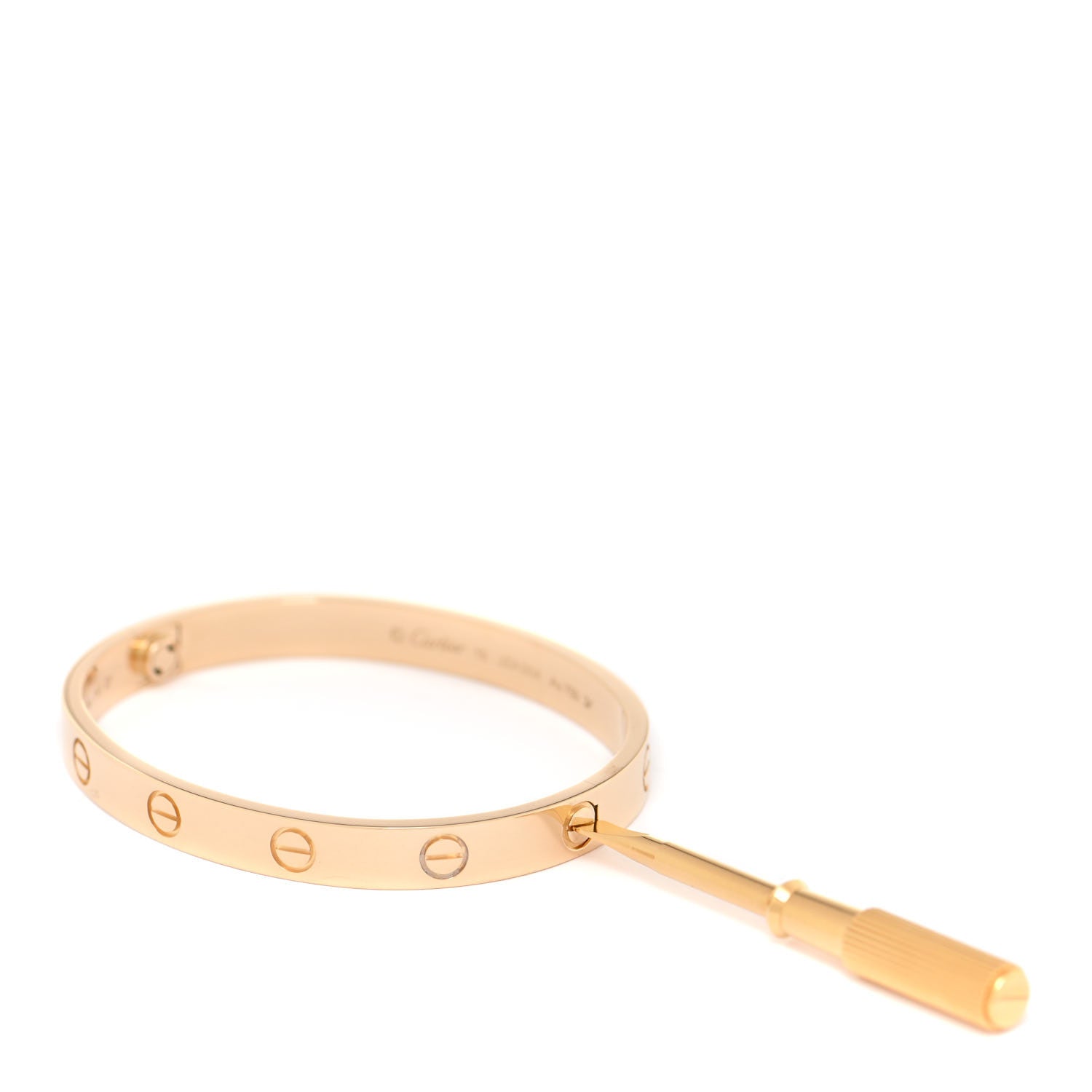 Cartier 18K Yellow Gold LOVE Bracelet 16 4 of 6