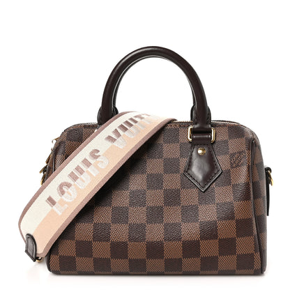 Louis Vuitton Damier Ebene Speedy Bandouliere 20 1 of 9