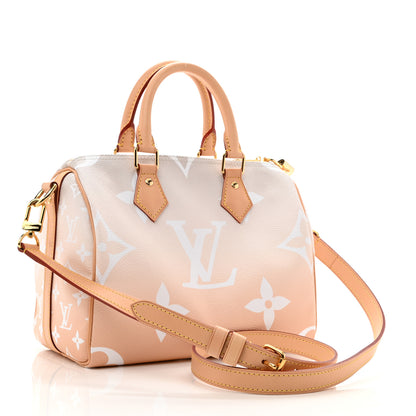Louis Vuitton Monogram Giant By The Pool Speedy Bandouliere 25 Brume 3 of 9