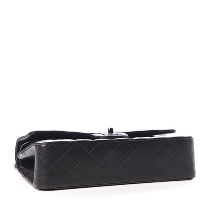 Chanel Lambskin Quilted Medium Double Flap Black 5 of 12