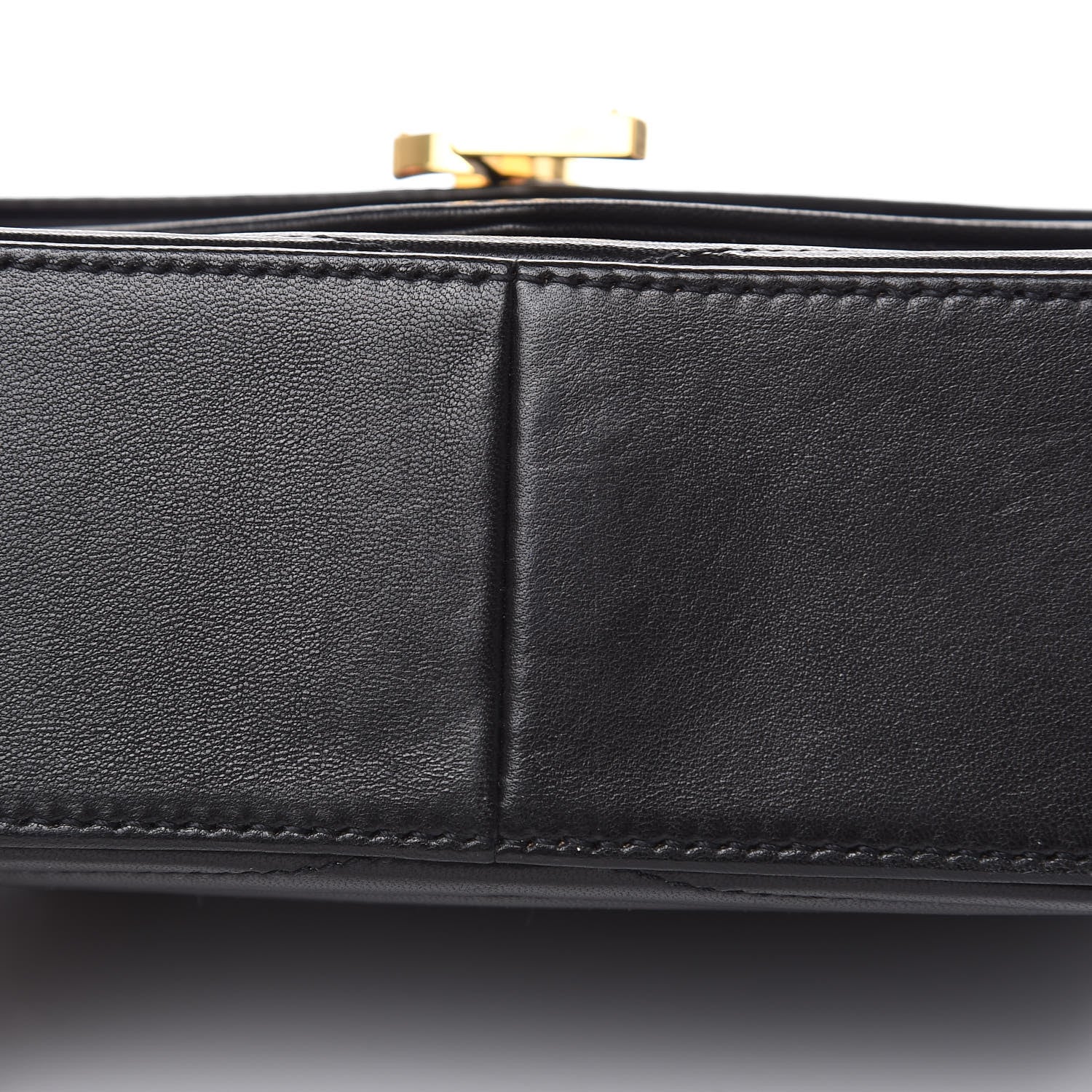 Saint Laurent Lambskin Matelasse Chevron Monogram Small Sulpice Bag Black 10 of 13