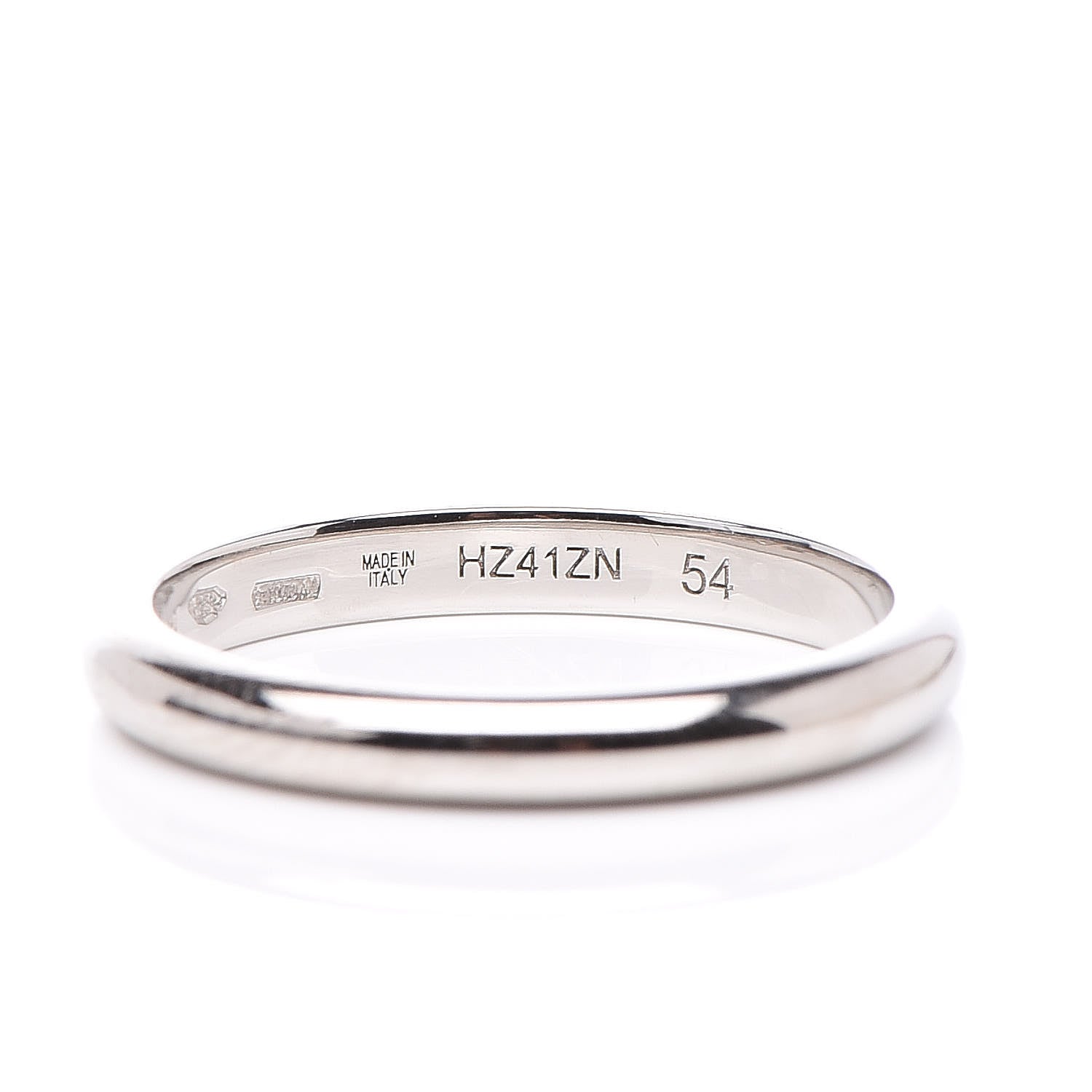 Bulgari BVLGARI Platinum 2.65mm Fedi Wedding Ring 54 6.75 4 of 5