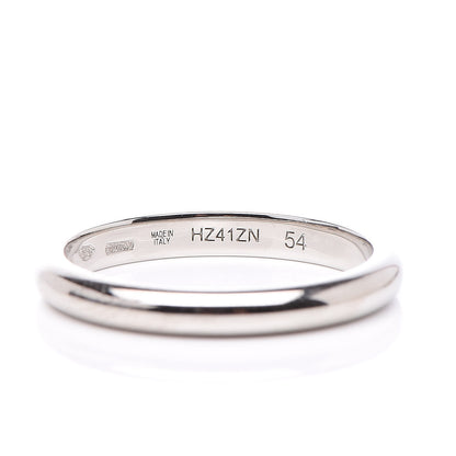 Bulgari BVLGARI Platinum 2.65mm Fedi Wedding Ring 54 6.75 4 of 5
