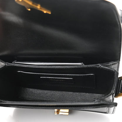 Saint Laurent Smooth Calfskin Small Solferino Satchel Black 9 of 17
