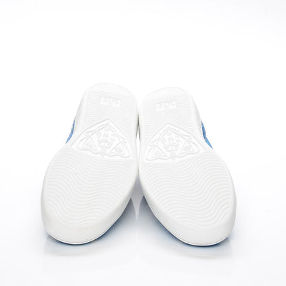 Gucci Lurex Starry Sky Sylvie Web New Ace Sneakers 38 Bluette Silver 5 of 7