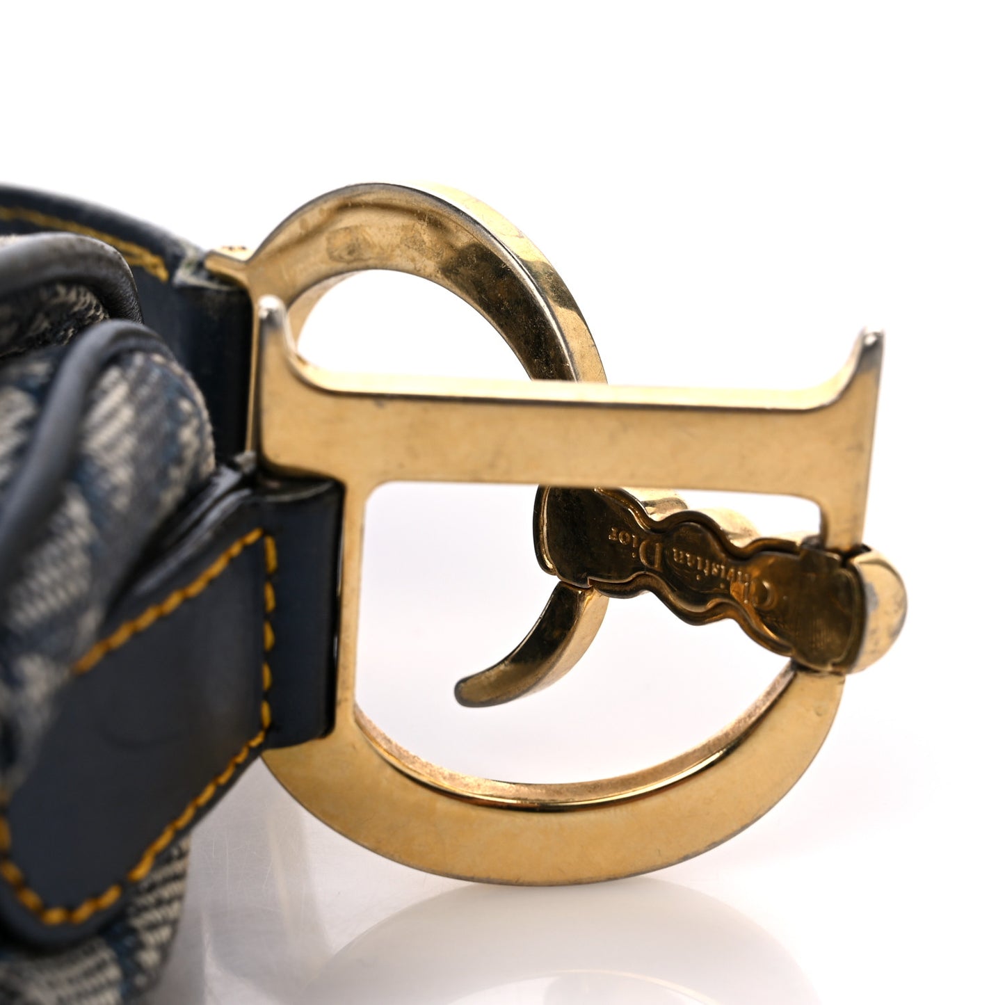 Monogram Saddle Bag Blue