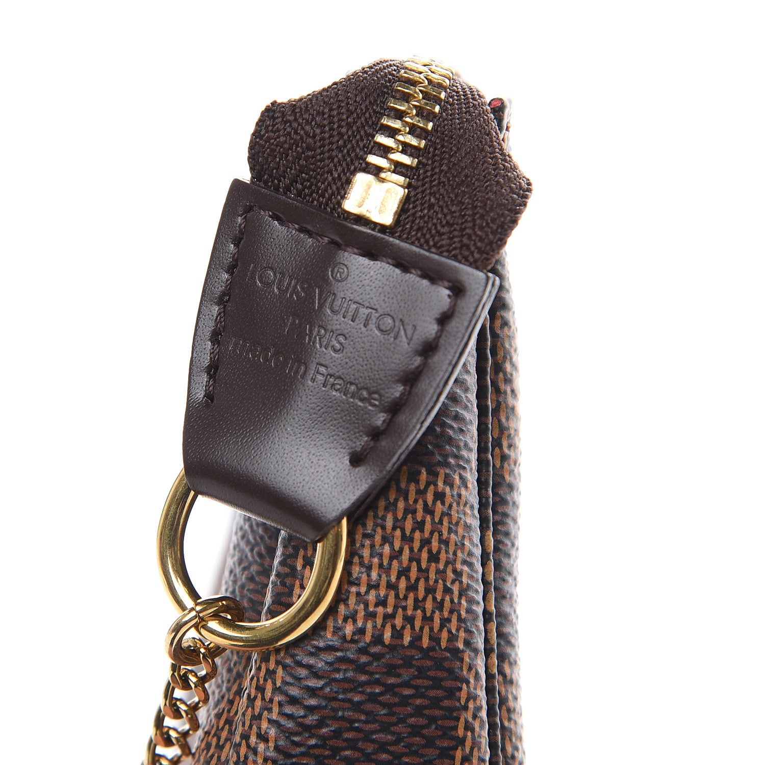 Louis Vuitton Damier Ebene Mini Pochette Accessories 7 of 7