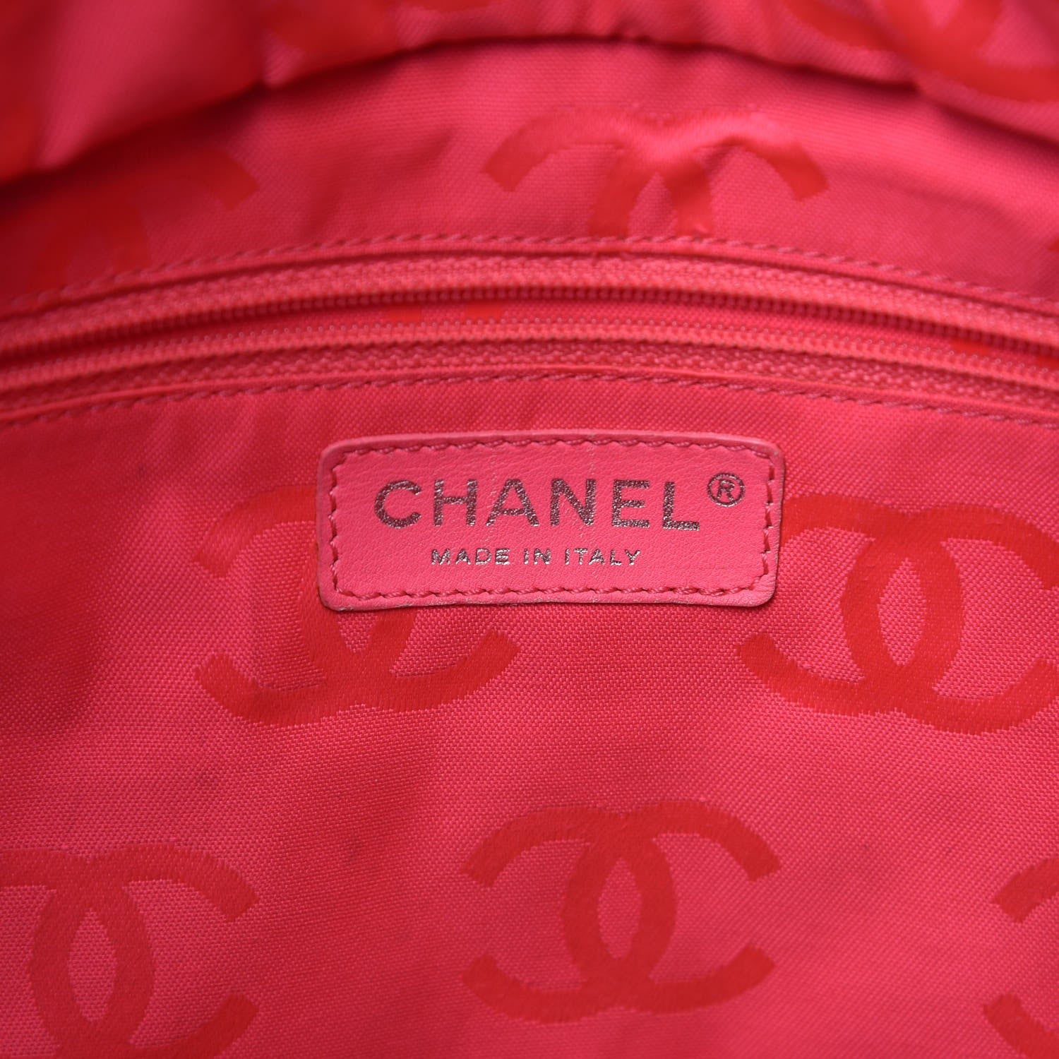 Chanel Calfskin Quilted Large Cambon Tote Black White 6 of 12