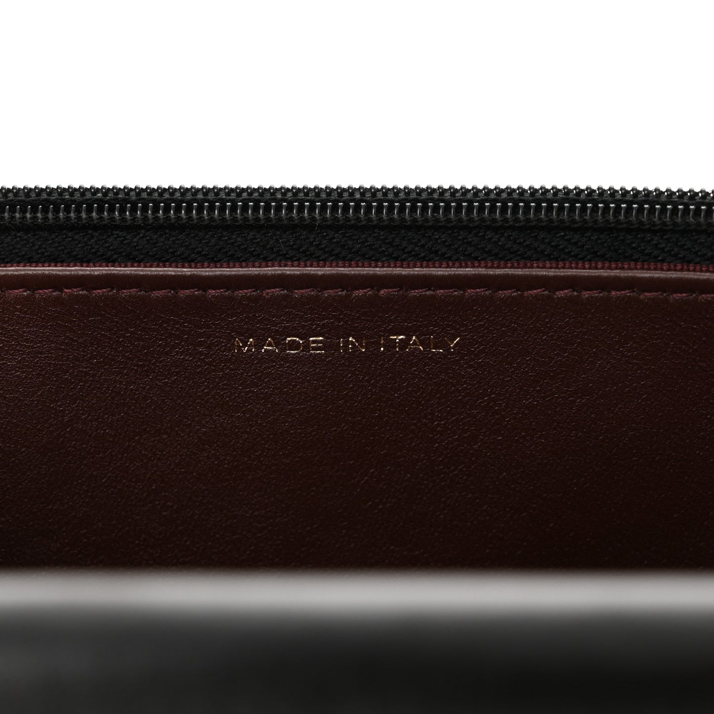 Lambskin Quilted Wallet On Chain WOC Black