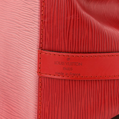 Louis Vuitton Epi Petit Noe Castillan Red 6 of 13