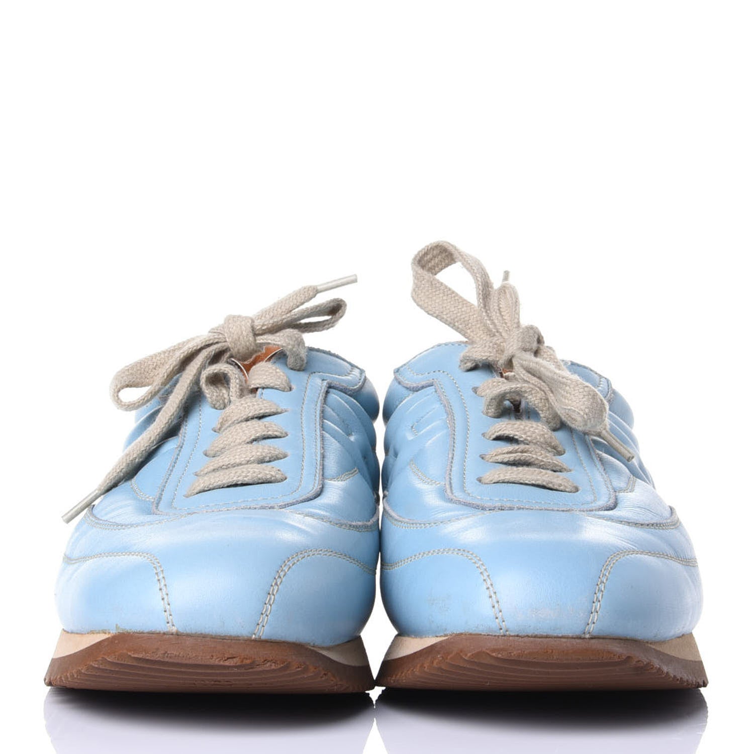 Hermes Calfskin Womens Quick Sneakers 38.5 3 of 13