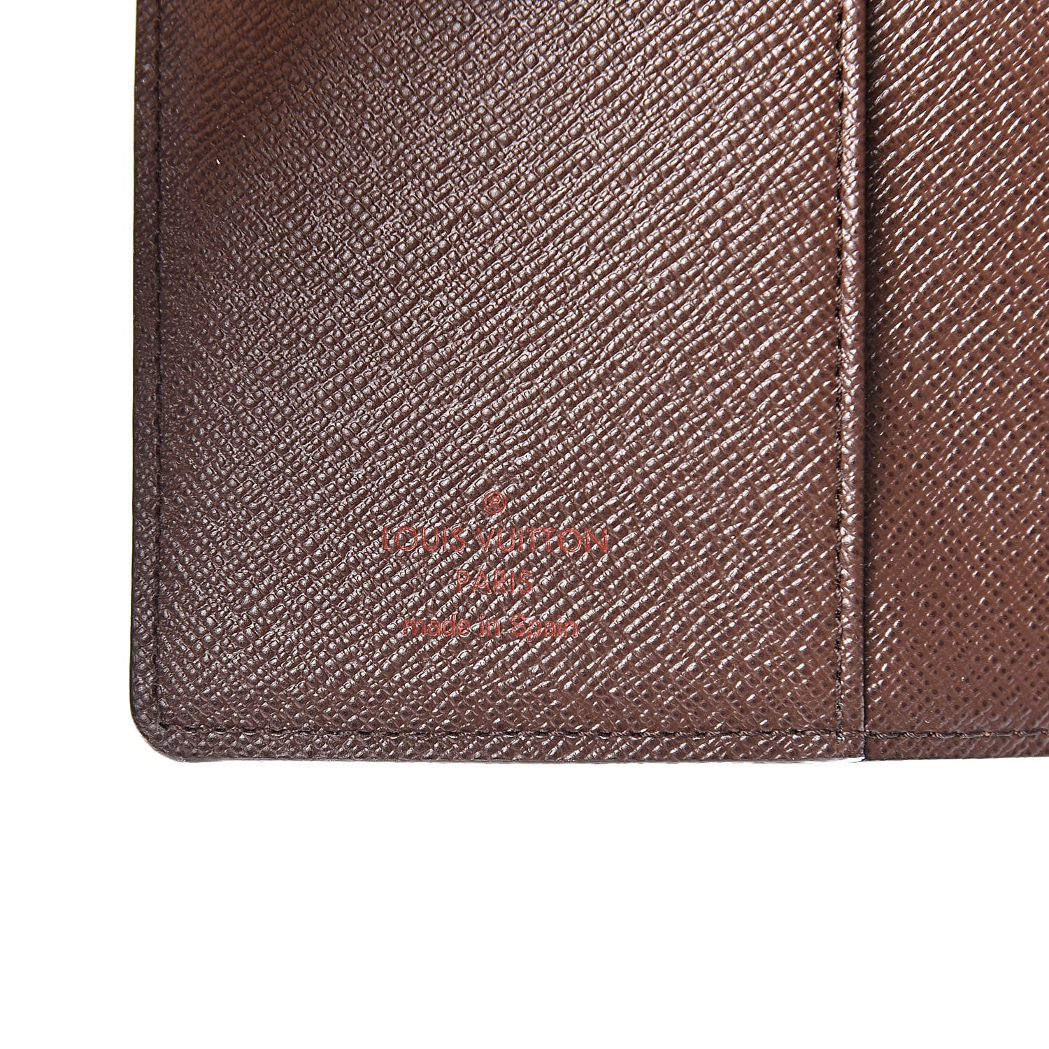 Louis Vuitton Damier Ebene Small Ring Agenda Cover 6 of 7