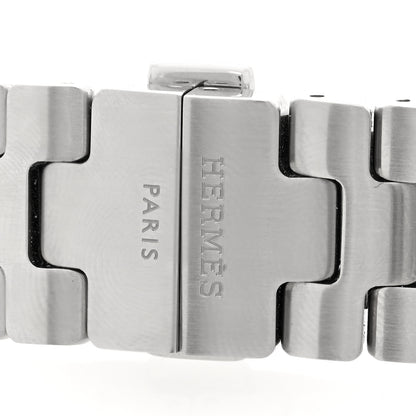 Hermes Stainless Steel 42mm Grand H Apple Watch Single Tour Band Gris 4 of 5