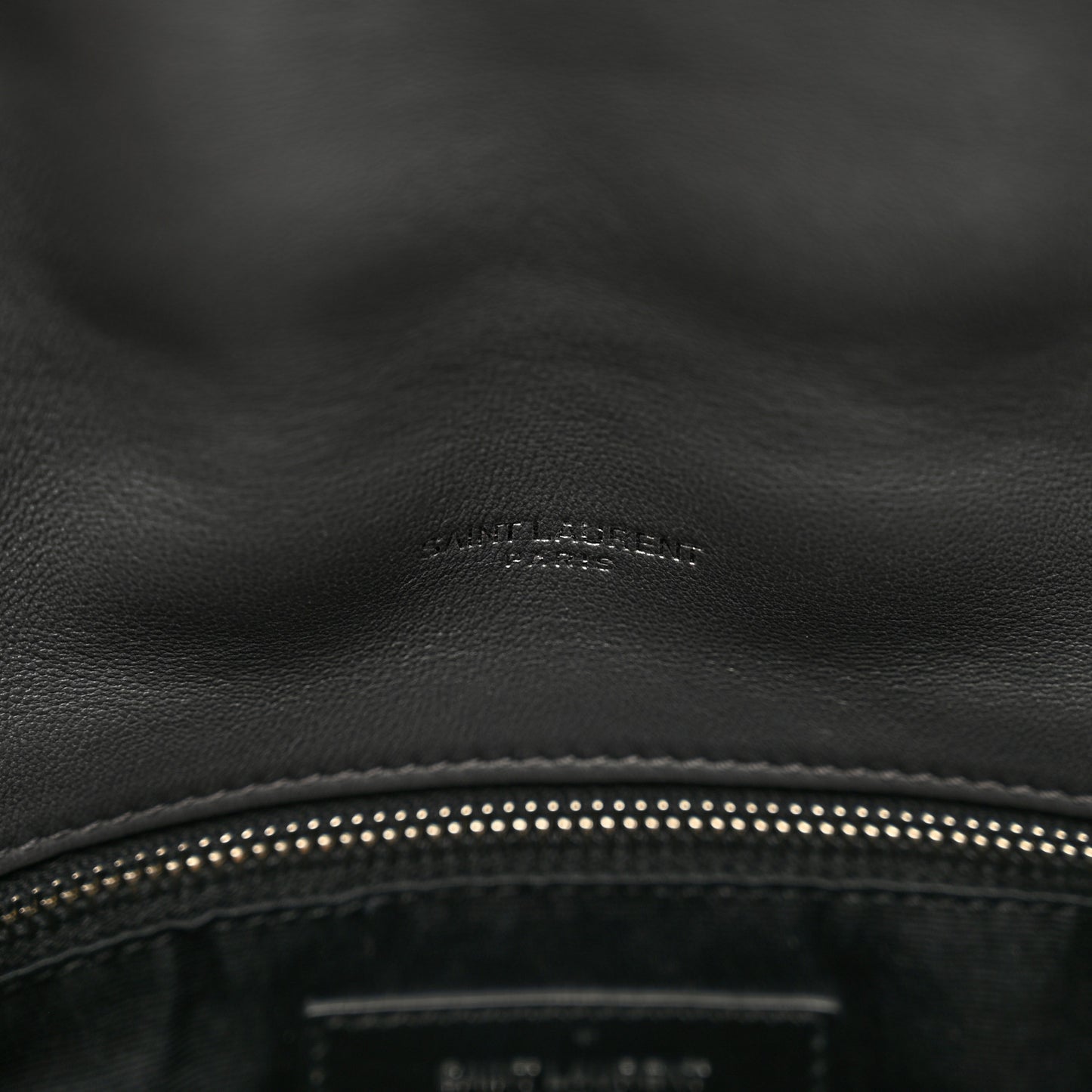 Lambskin Quilted Toy Loulou Puffer Monogram Chain Satchel Storm