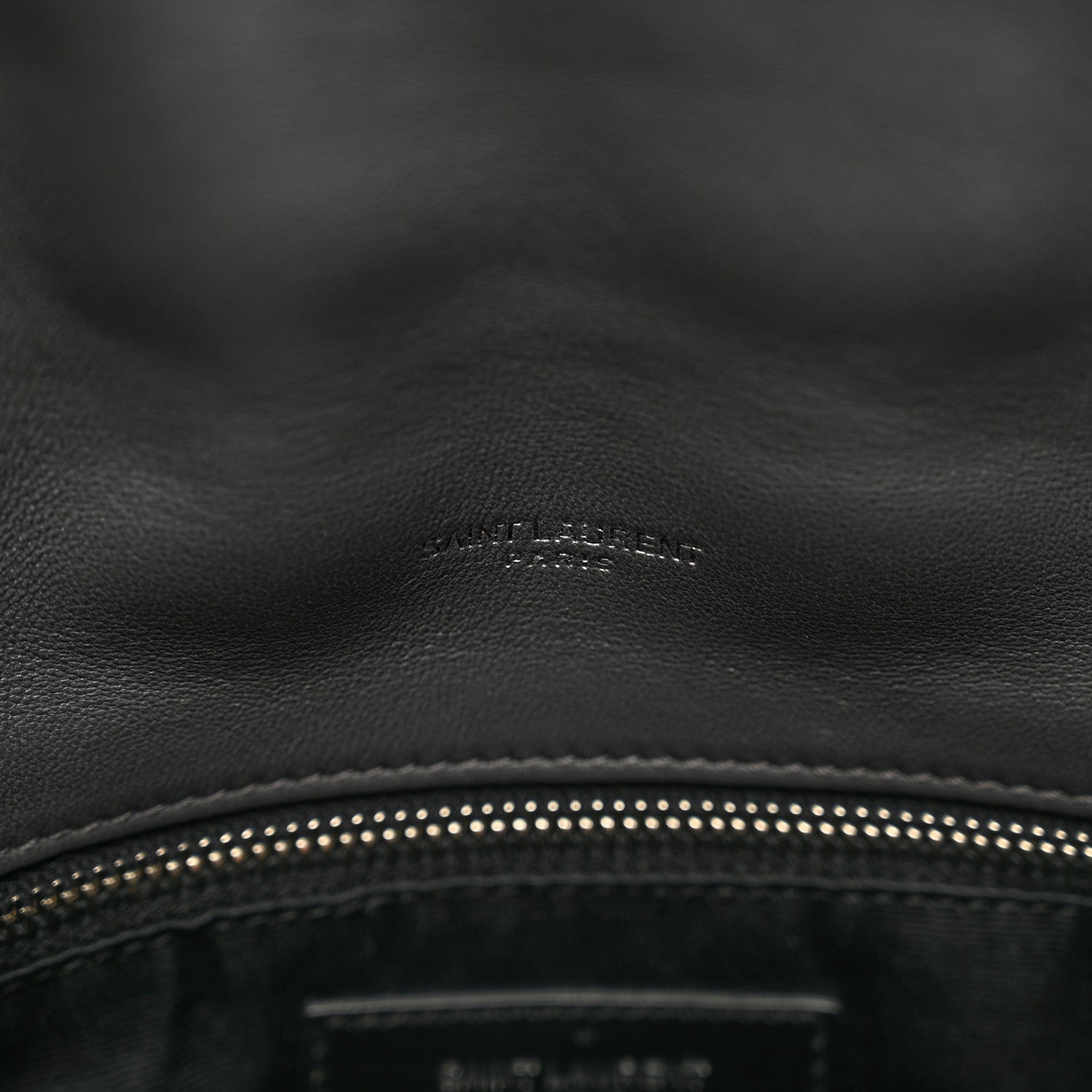 Saint Laurent Lambskin Quilted Toy Loulou Puffer Monogram Chain Satchel Storm 8 of 10