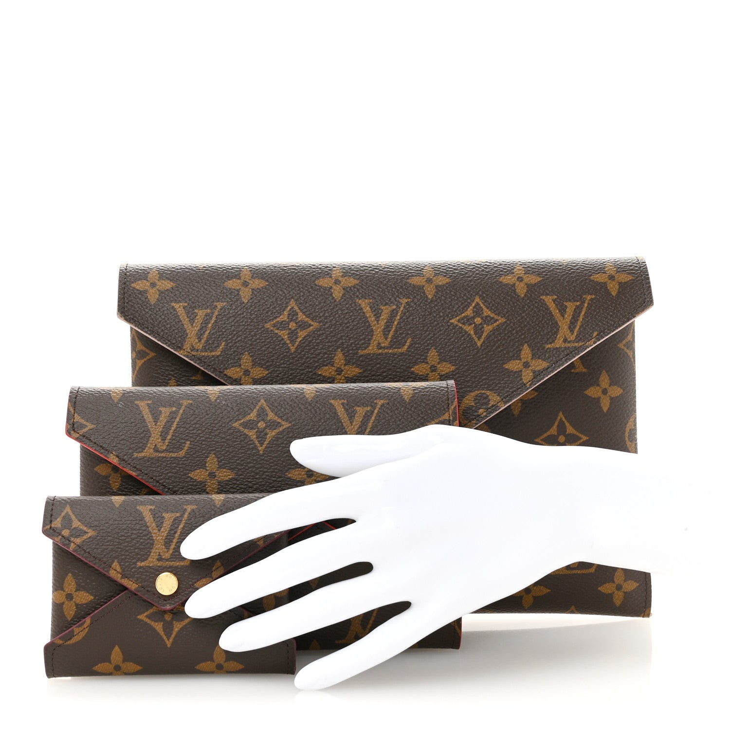 Louis Vuitton Monogram Kirigami Pochette Set 3 of 14